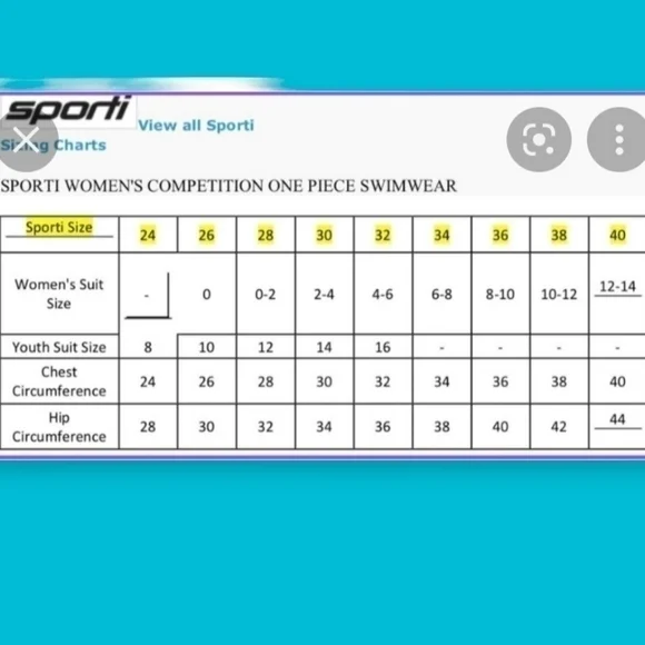 𝅺SPORTI Mermaid Fancy Foil Thin Strap One Piece Swimsuit Size 10/12 - Picture 11 of 11